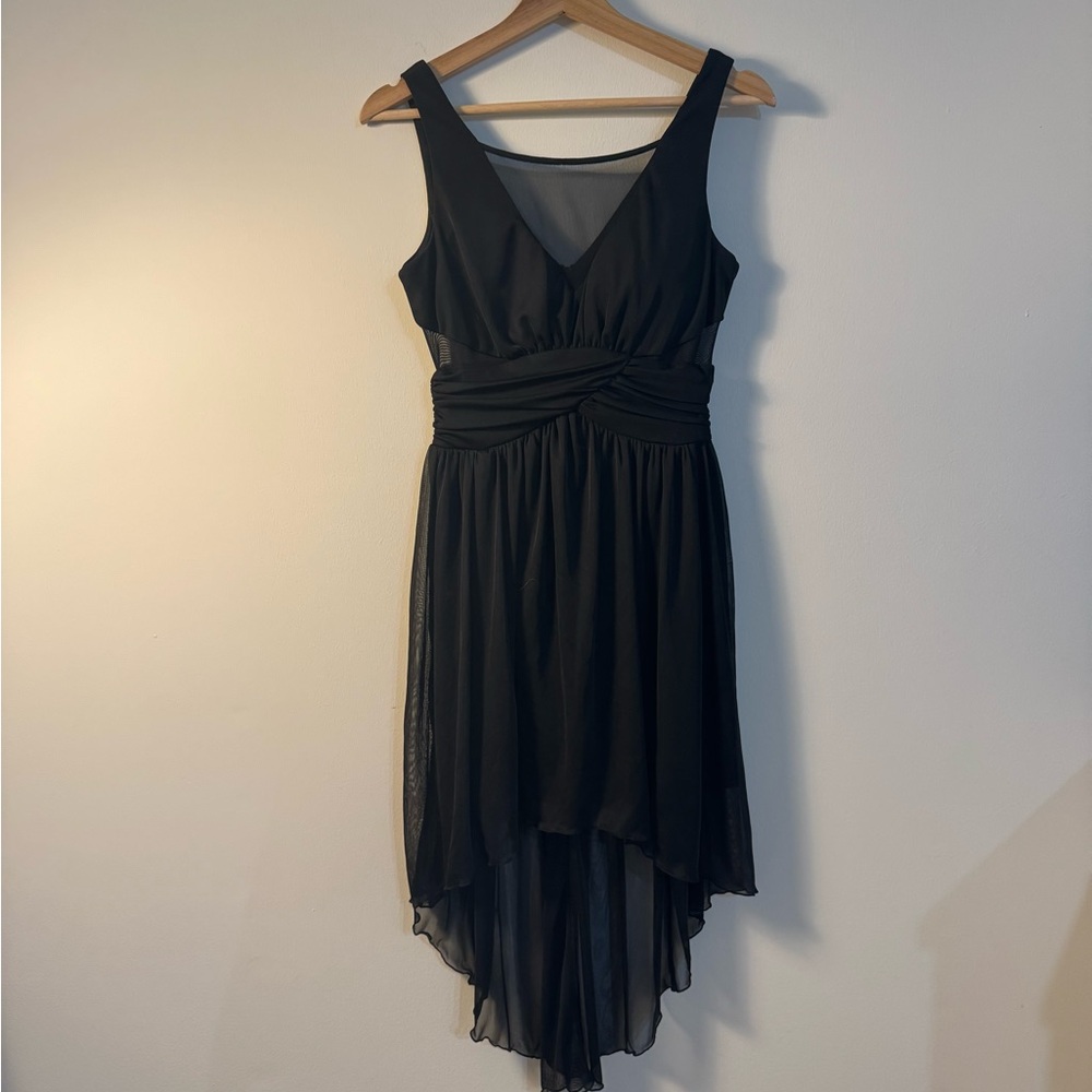 My Michelle Black High Low Dress
